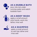 Dr Teal'S Kids 3-In-1 Sleep Bubble Bath, Body Wash & Shampoo With Melatonin & Essential Oil, Lavender Scent, 20 Fl Oz (Pack Of 3)