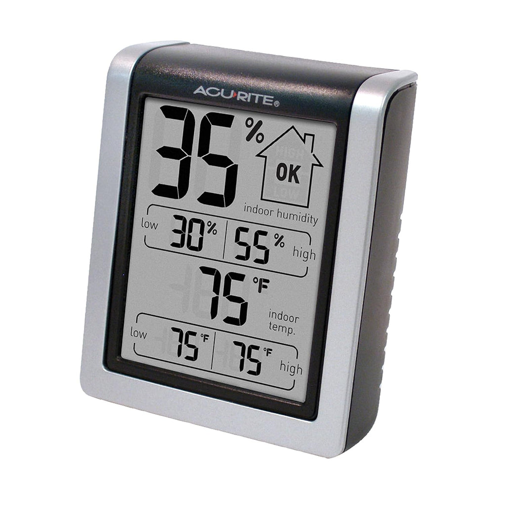 Acurite Digital Indoor Thermometer And Hygrometer, Classic