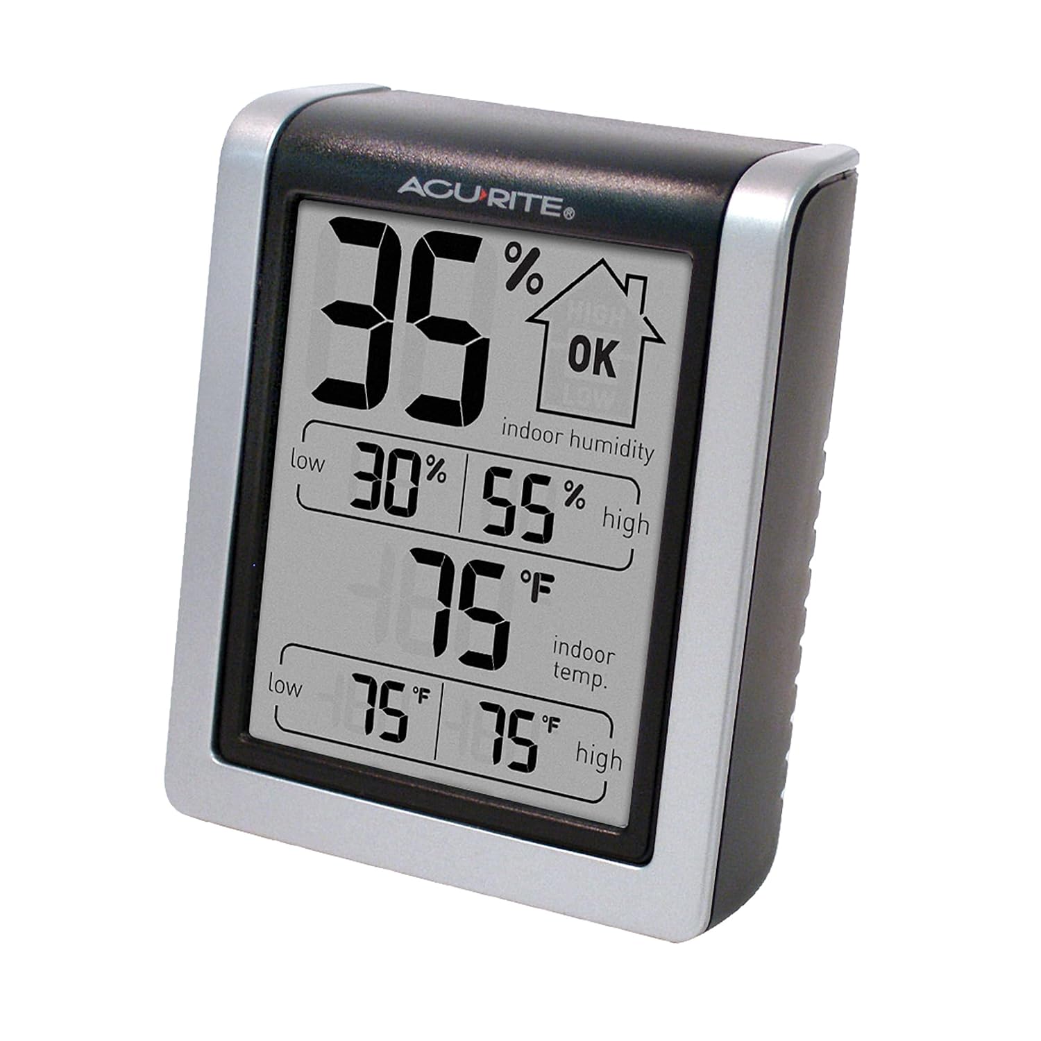 Acurite Digital Indoor Thermometer And Hygrometer, Classic