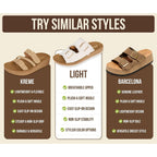 Project Cloud Comfortable Sandals Women - Lightweight With Plush & Soft Insole Buckle Womens Sandals - Non Slip And Durable Fashion Platform Frayed Sandal For Women 2026 (Light)