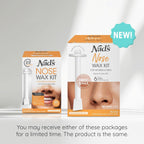 Nad's Nose Wax Kit for Men & Women - Waxing Kit for Quick & Easy Nose Hair Removal, 1 Count