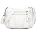 Volganik Rock Crossbody Bag For Women With Tassel Ladies Soft Pu Leather Purses And Handbag Pocketbooks
