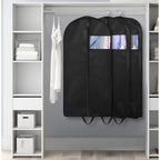 43" Suit Bags For Closet Storage And Travel, Gusseted Hanging Garment Bags For Men Suit Cover With Handles For Clothes, Coats, Jackets, Shirts（3 Packs）