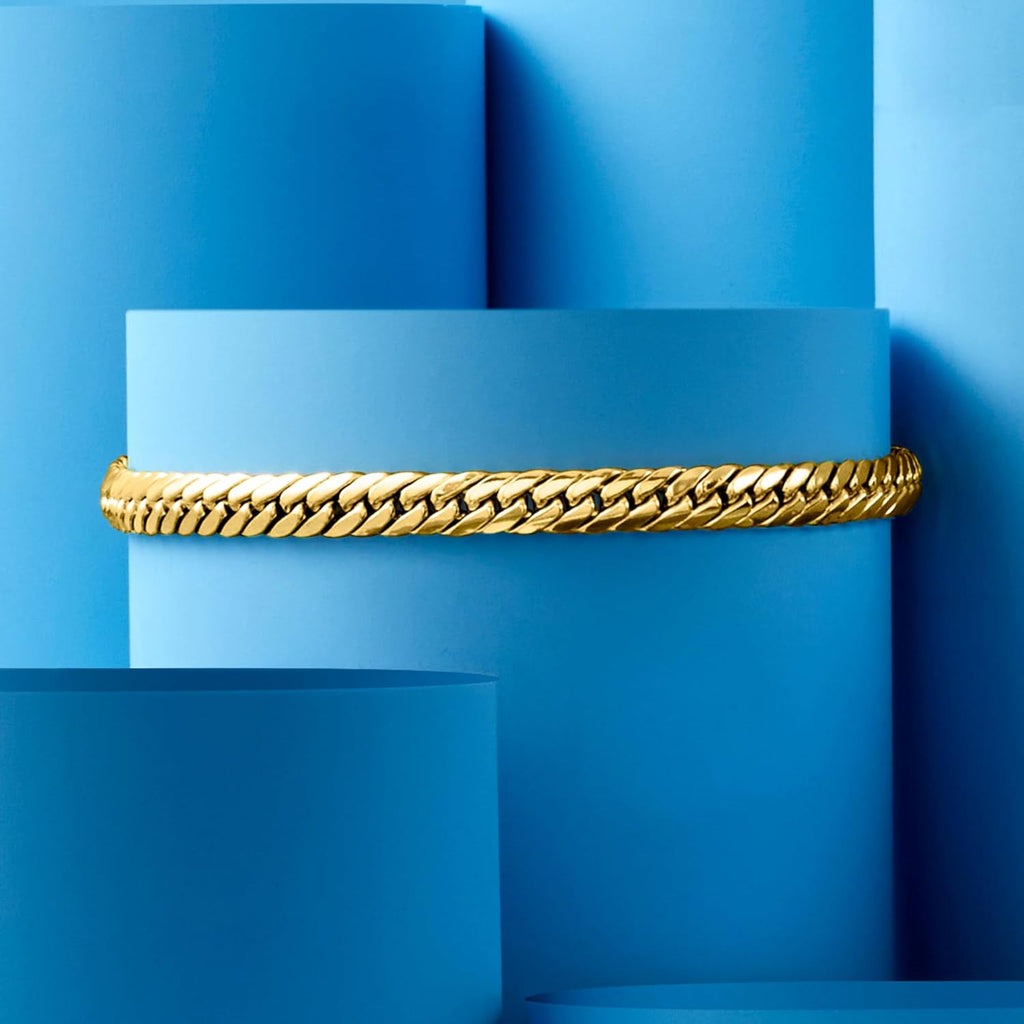 Ross-Simons Italian 14kt Gold Cuban-Link Bracelet