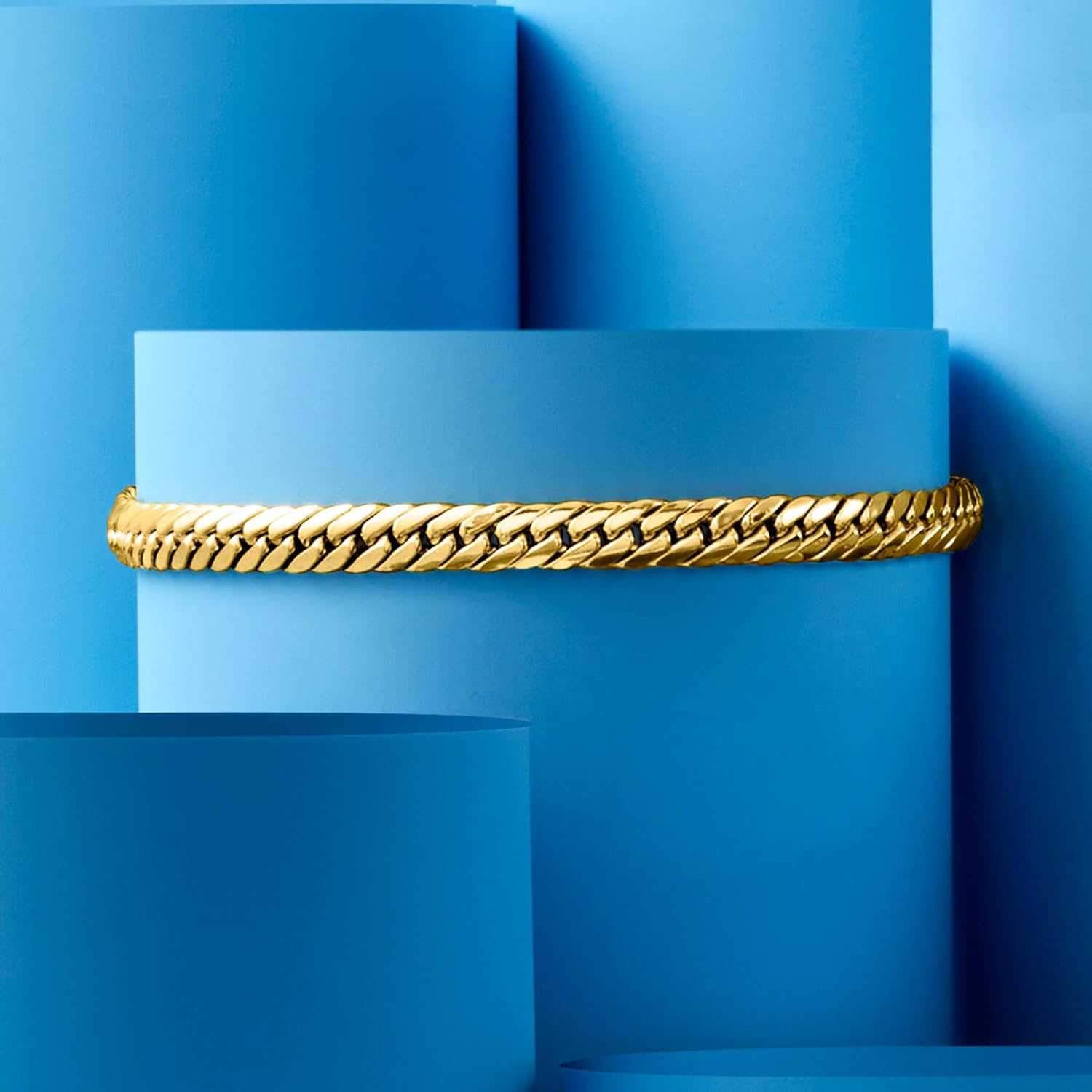 Ross-Simons Italian 14kt Gold Cuban-Link Bracelet