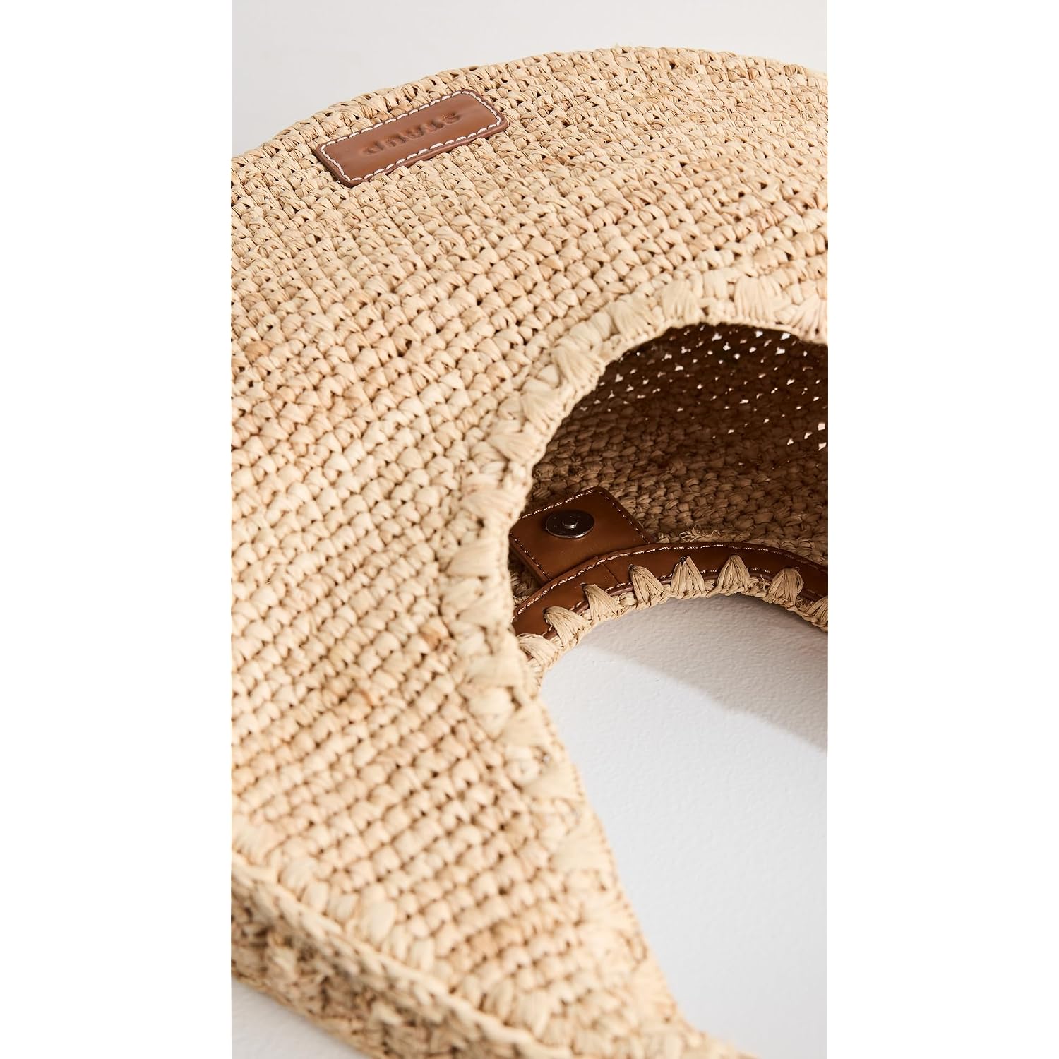 Staud Women'S Moon Raffia Tote Bag