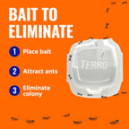 Terro Multi-Surface Liquid Ant Baits, 8-Pack, Indoor Bait Stations For Home | Ant Trap For Discreet Baiting, Complete Colony Elimination, Indoor Ant Trap, Kills Common Household Ants, Ready-To-Use Bait