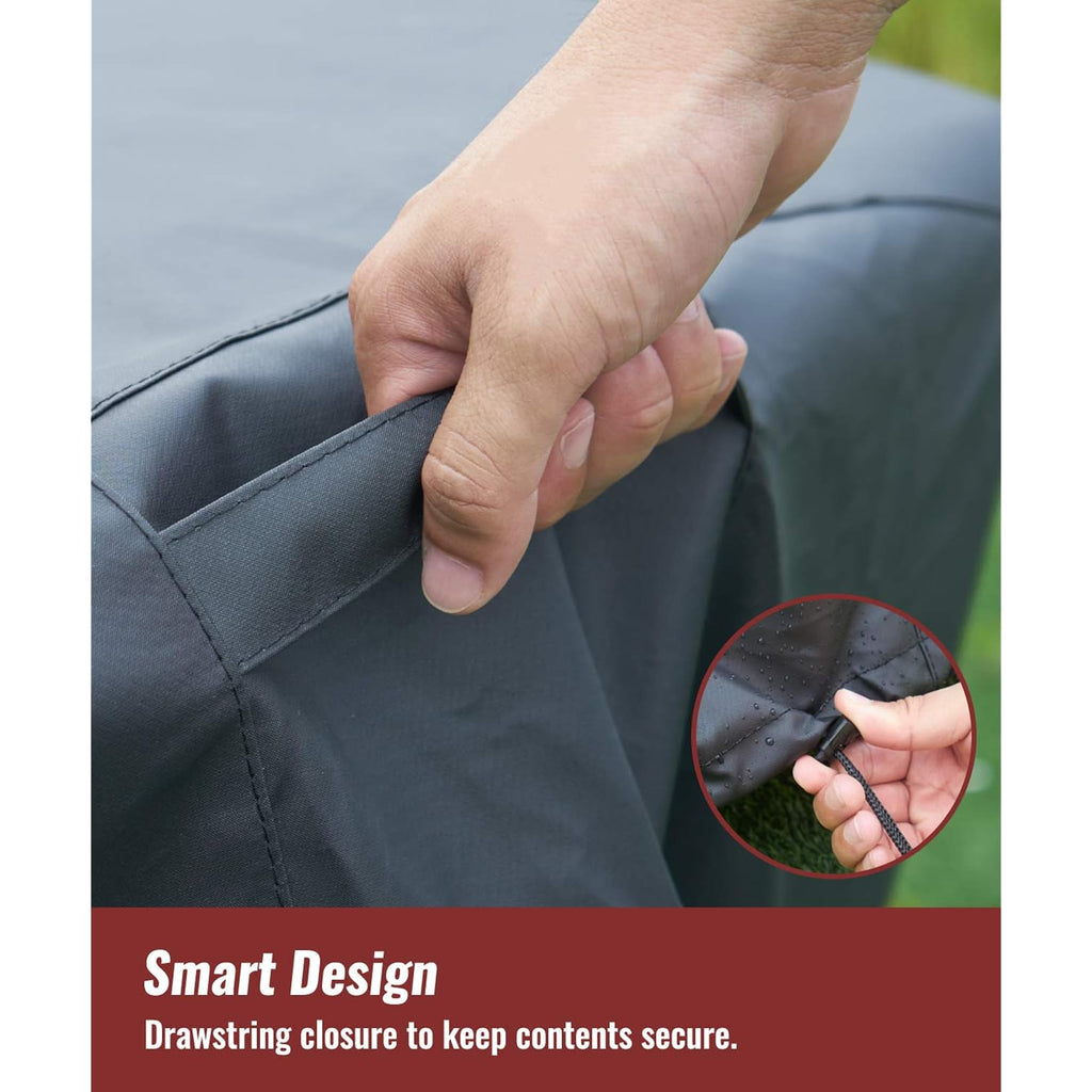 Nupick 30 Inch Square Fire Pit Cover For Propane Fire Pit/Table