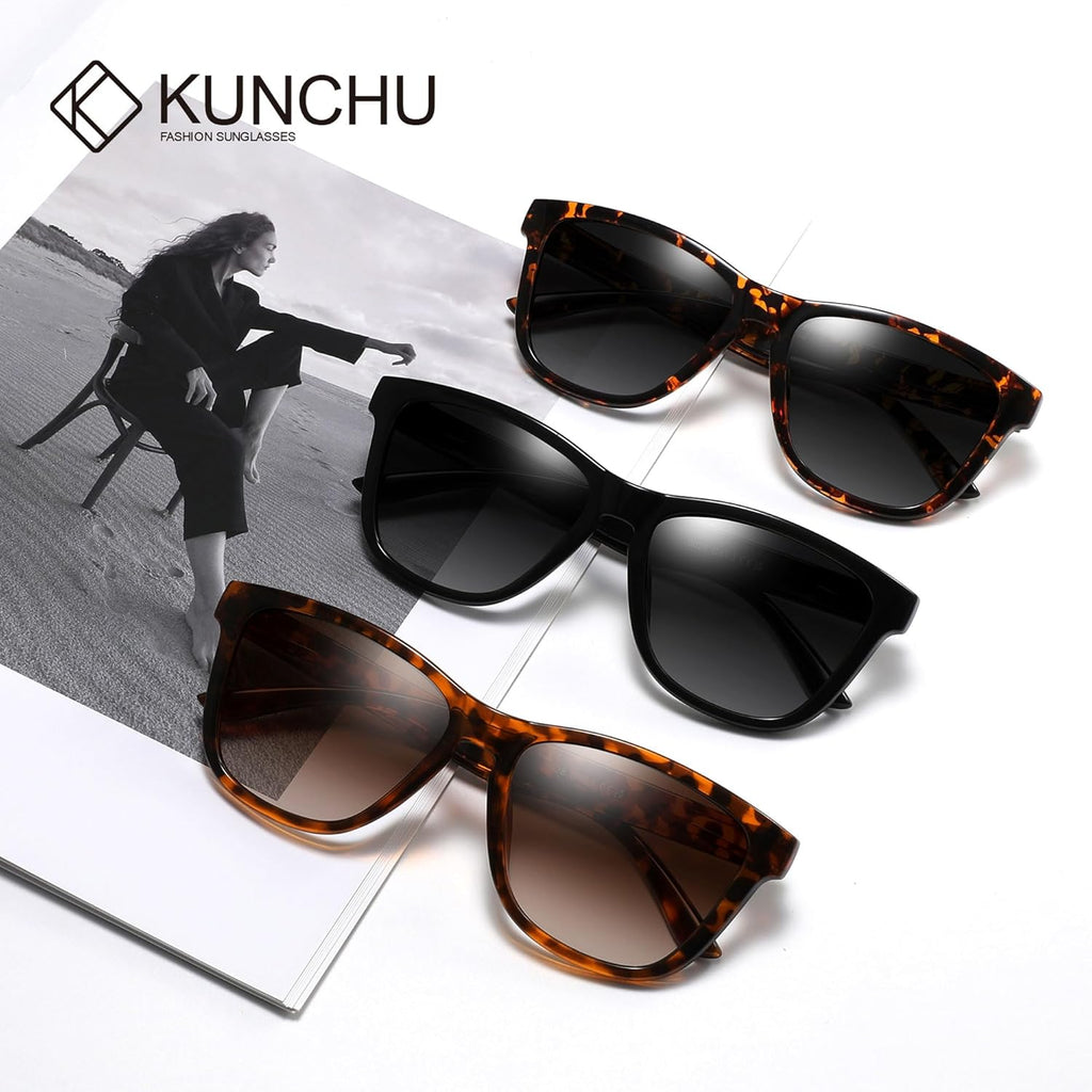 Polarized Sunglasses Womens Trendy Classic Retro Womens Sunglasses Men Driving Sun Glasses UV Protection