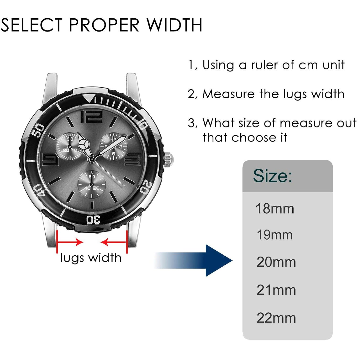 Bisonstrap Watch Strap 18Mm 19Mm 20Mm 21Mm 22Mm, Quick Release Silicone Watch Bands For Men Women
