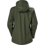 Helly Hansen Luna/Gale Rain Jacket - Waterproof Windbreaker - Neoprene Cuffs & Pockets - Adjustable Packable Hood