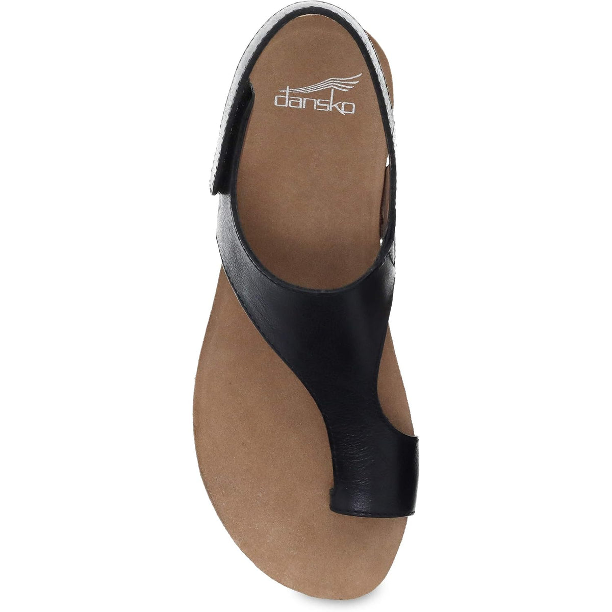Dansko Reece Sandal For Women – Memory Foam And Cork Footbed For Comfort And Arch Support – Lightweight Rubber Outsole For Long-Lasting Wear With Hook & Loop Strap