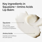 The Ordinary Squalane + Amino Acids Hydrating Lip Balm, For Lips, Elbows, And Cuticles, 0.5 Fl Oz