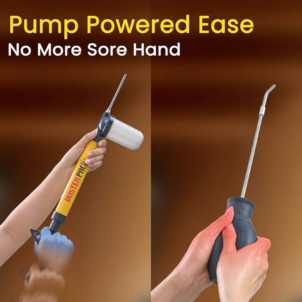 Diatomaceous Earth Powder Duster Adjustable Upto 4 Ft, Powder Output Adjustable Pump Applicator, Duster, Dispenser, Sprayer, Dust Application For Diatomaceous Earth