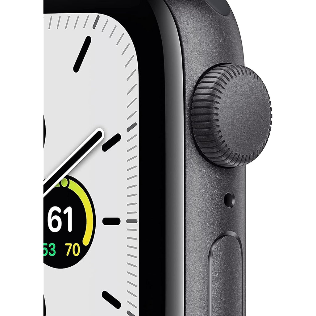Apple Watch Se (Gps, 44Mm) - Space Gray Aluminum Case With Midnight Sport Band (Renewed)