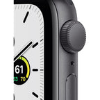 Apple Watch Se (Gps, 44Mm) - Space Gray Aluminum Case With Midnight Sport Band (Renewed)