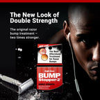 High Time Bump Stopper 2 Double Strength Ingrown Hair Cream for Face and Body | Aftershave Lotion for Men and Women | Razor Bump Balm | 0.5 OZ (2 Pack)