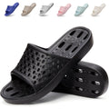 Shower Shoes Men Quick Drying Women Shower Sandals Non-Slip Comfortable House Slippers Bathroom Hotel Flip Flops Slides With Students Gym