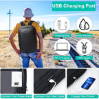 Hk Business Backpack For Men,Slim & Expandable Backpack For 17 Inch Laptop | Waterproof Travel Backpacks With Usb Charger,Anti-Theft Lightweight Large Work Computer Bag,College Backpack For Men Women