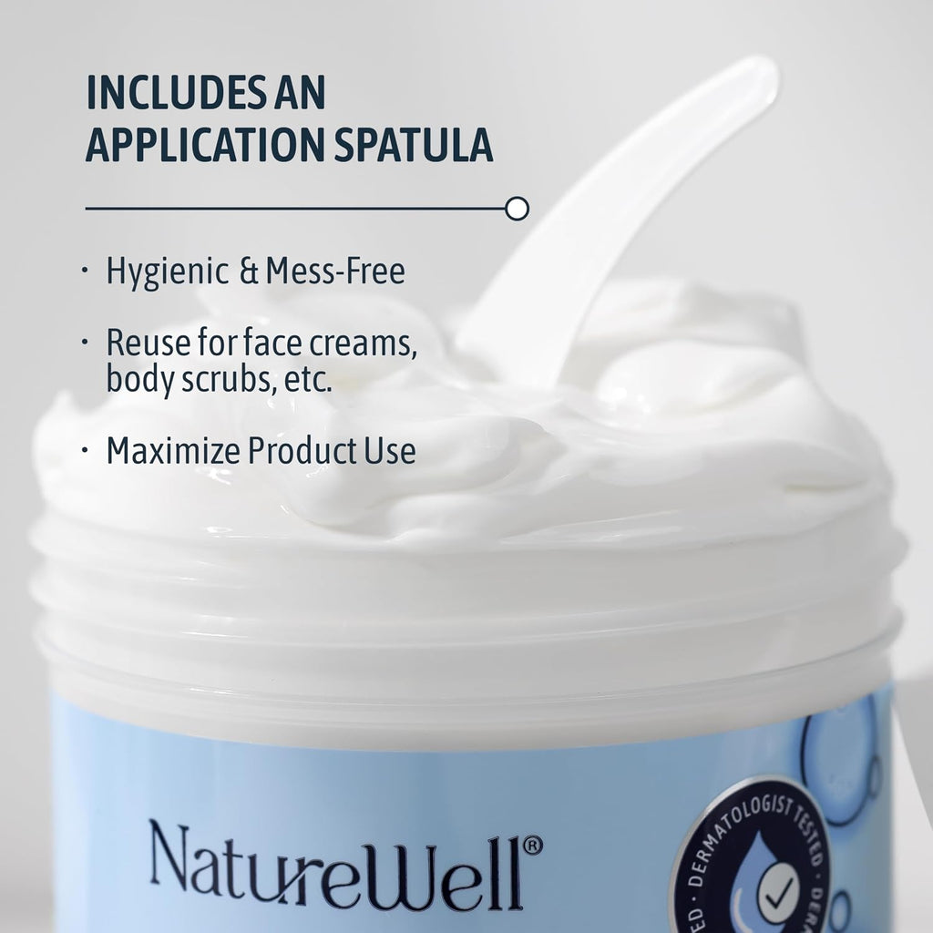 Nature Well Clinical Retinol Intense Moisture Cream For Face & Body - Anti-Aging Firming Cream For Wrinkles, Fine Lines & Crepey Skin – Hydrating & Nourishing Body Lotion & Facial Moisturizer - 16 Oz