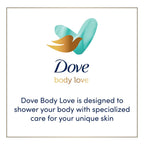 Dove Body Love Body Polish Exfoliate Away 3 Count For Rough, Bumpy Skin Body Scrub With Ahas For Silky Smooth Skin 12 Oz