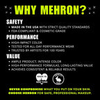 Mehron Makeup Fantasy Fx Cream Makeup | Water Based | Halloween | Green Face Paint & Body Paint For Adults 1 Fl Oz (30Ml) (Green) | Made In The Usa