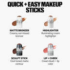 Milk Makeup Sculpt Stick – Cool-Toned Cream Contour Stick Adds Depth, Dimension + Shape for Natural-Looking Shadows – Hydrating, Buildable Formula w/Thyme Extract