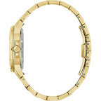Bulova Ladies Automatic Marine Star, Gold-Tone Stainless Steel Case & Bracelet With Mother-Of-Pearl Dial (Style: 97P171)