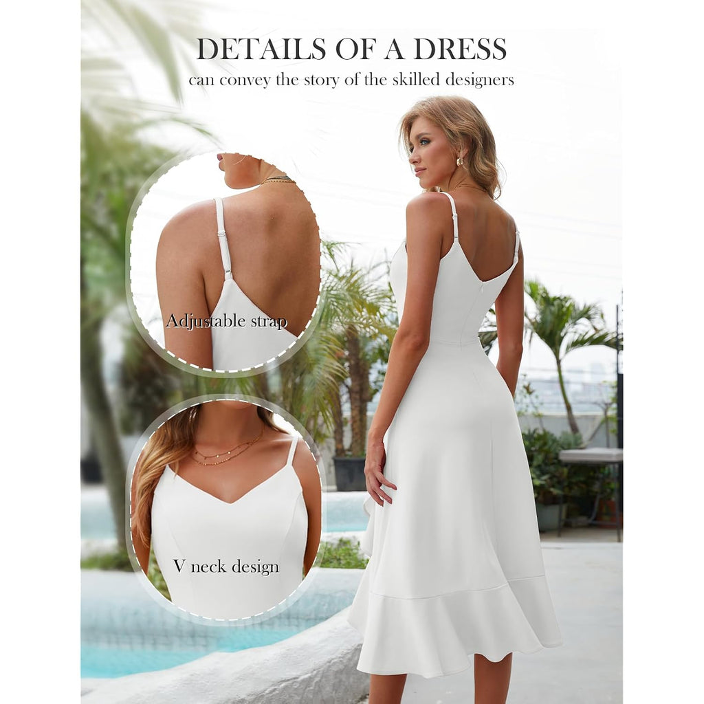 Dresstells Women'S Cocktail Dresses, Formal Wedding Guest Graduation Party High Low Dress
