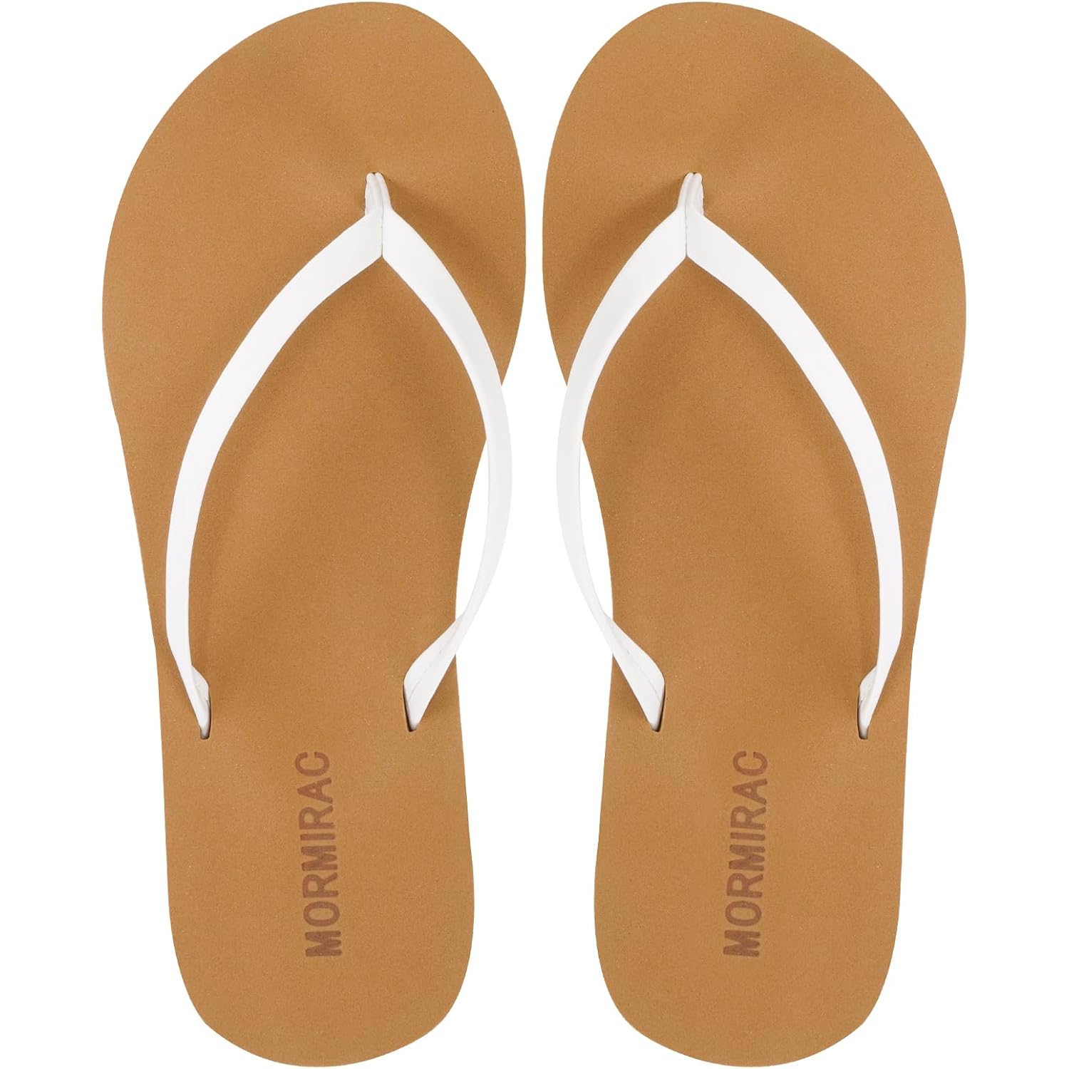 Womens Slim Leather Comfortable Flip Flops Summer Beach Thong Sandals Arch Support Non Slip