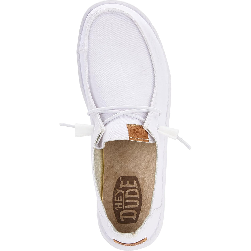 Heydude Women'S Wendy Stretch Canvas Slip On Shoes | Easy On Loafer
