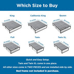 Original Bunkie Board Queen Size (60X80) - Non-Slip Breathable Bed Support Board For Slatted Bed Frame, Anti-Sag Under Bed Support, Noise Minimizing Bed Board