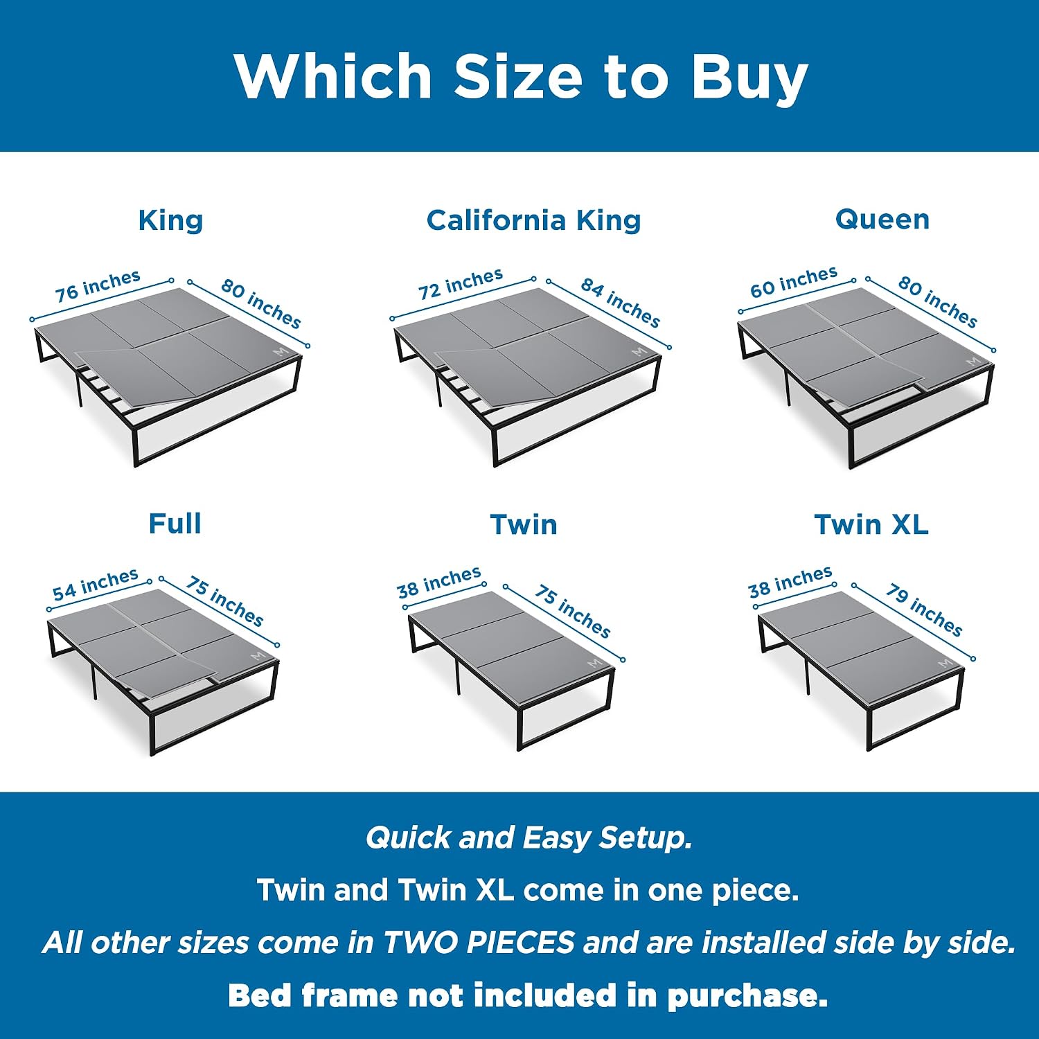 Original Bunkie Board Queen Size (60X80) - Non-Slip Breathable Bed Support Board For Slatted Bed Frame, Anti-Sag Under Bed Support, Noise Minimizing Bed Board