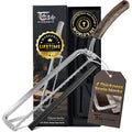 2026 Upgrade Bread Knife For Homemade Bread, World'S 1St Real Bow-Design Sourdough Bread Slicer, Razor-Sharp Cutter For Crusty Sourdough & Baguette, 4 Thickness Scale Marks, Ideal For Gift
