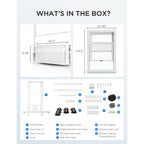 Midea 12,000 Btu U Shaped Smart Inverter Window Air Conditioner - Cools 550 Sq Ft, Ultra Quiet With Open Window Operation - Alexa/Google Assistant Compatible, 37% Energy Savings, Remote (2026 Edition)
