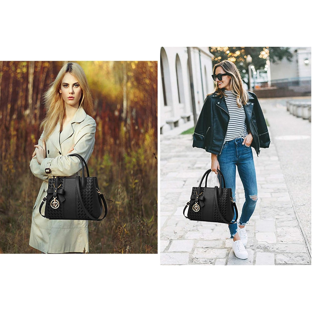 Purses and Handbags for Women Fashion Ladies PU Leather Top Handle Satchel Shoulder Tote Bags | Fashion, Ladies, Shoulder, Fashion, Ladies, Shoulder