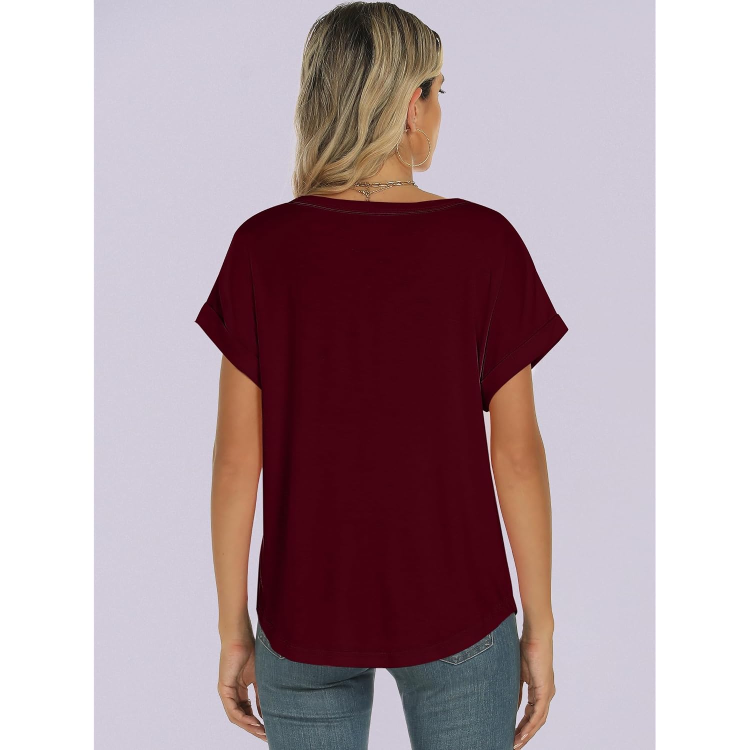 Anrabess Women'S Oversized Short Sleeve T Shirts