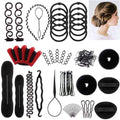 Winkeyes Hair Styling Set - Diy Hair Braiding Tool Kit With Hair Modelling Accessories For Simple And Fast Spiral Braids