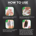 Deep Cleansing Foot Pads: Bamboo Wood Ginger Foot Patches for Promoting Daily Relaxation and Sleeping 30 Packs