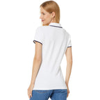 U.S. Polo Assn. Women'S Classic Stretch Pique Polo Shirt