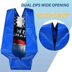 Extra Large Storage Bags, 57 Gallon Xxl Jumbo Large Moving Bags Heavy Duty | 2 Pack Clothes Storage Totes Bins Moving Boxes Supplies, Foldable Travel Duffle Bag, Christmas Tree Bag,42X23X13.5 Inch