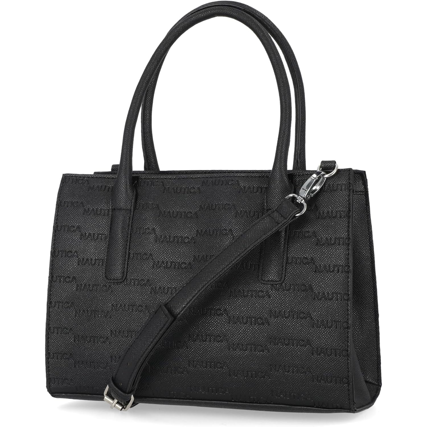 Nautica Womens Sandy Jr. Top Handel Satchel with Removable Crossbody Strap