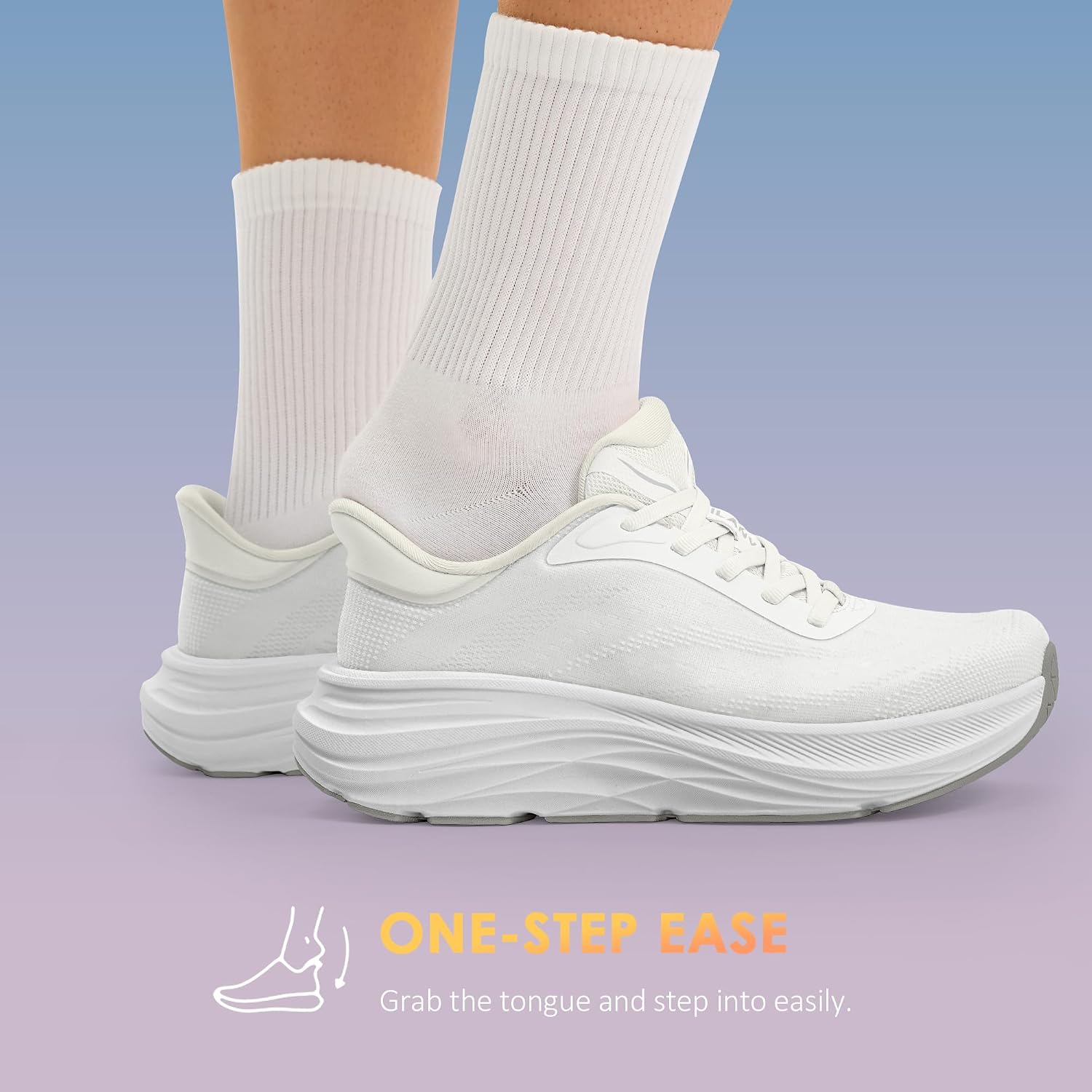 Vilanva Women'S Walking Shoes Cushion Running Tennis Shoes Non-Slip Comfortable Workout Gym Sports Athletic Fashion Sneakers