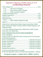 Espoma Organic Holly-Tone 4-3-4 Natural & Organic Evergreen & Azalea Plant Food; 4 Lb. Bag; The Original & Best Fertilizer For All Acid Loving Plants Including Rhododendrons & Hydrangeas