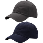 2 Packs Womens Baseball Caps Plain Baseball Hat Summer Sun Visor Hats Baseball Cap Men Adjustable Dad-Hat