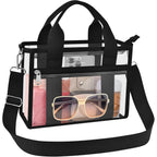 Clear Bag For Stadium Events Clear Sports Fan Messenger Bag Purse For Concert Festivel Outdoor Events
