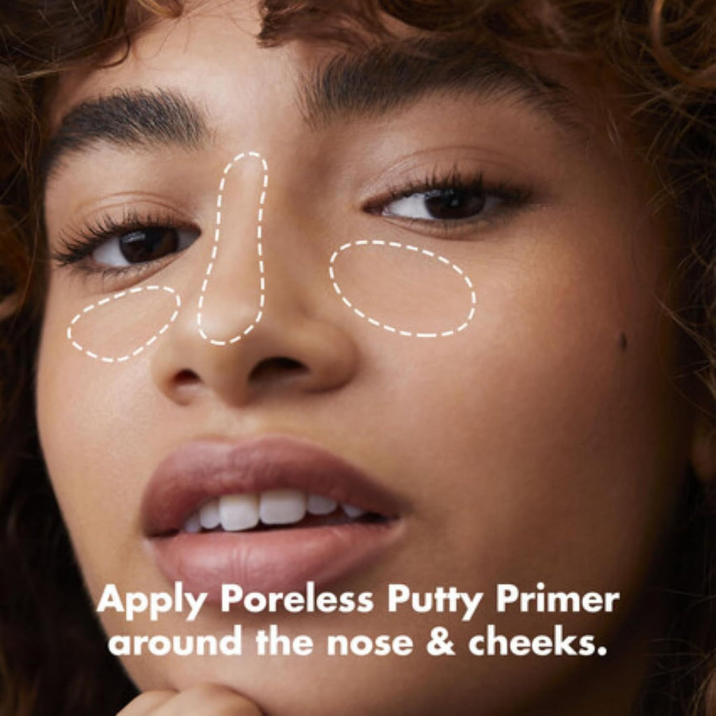 E.L.F. Poreless Face Primer, Skin-Perfecting & Lightweight, Long Lasting, Smooths & Preps To Create Flawless Base, Infused With Tea Tree And Vitamins A & E, 2 Fl Oz
