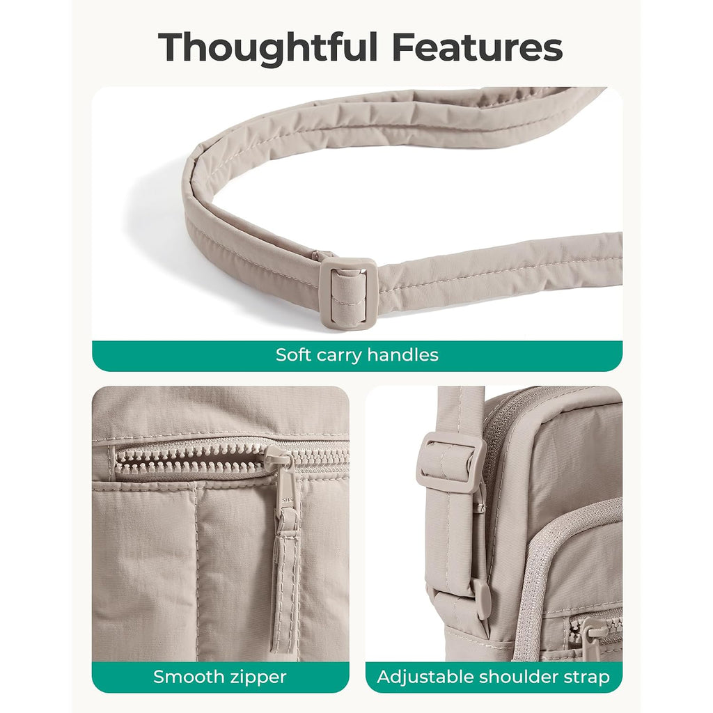 Bagsmart Crossbody Bags For Women, Mini Cell Phone Cross Body Purses Travel Wallet With Rfid Blocking Card Slots