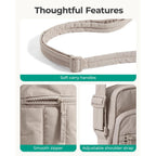 Bagsmart Crossbody Bags For Women, Mini Cell Phone Cross Body Purses Travel Wallet With Rfid Blocking Card Slots
