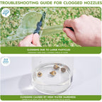 30Ft Outdoor Misting Cooling System‌ - Patio Garden Kit With ‌Brass Nozzles & Uv Tubing‌, Diy Install For ‌Pool, Bbq, Greenhouse‌, Water-Saving High Pressure Cooler